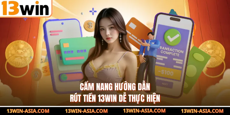 Cẩm nang hướng dẫn rút tiền 13Win dễ thực hiện