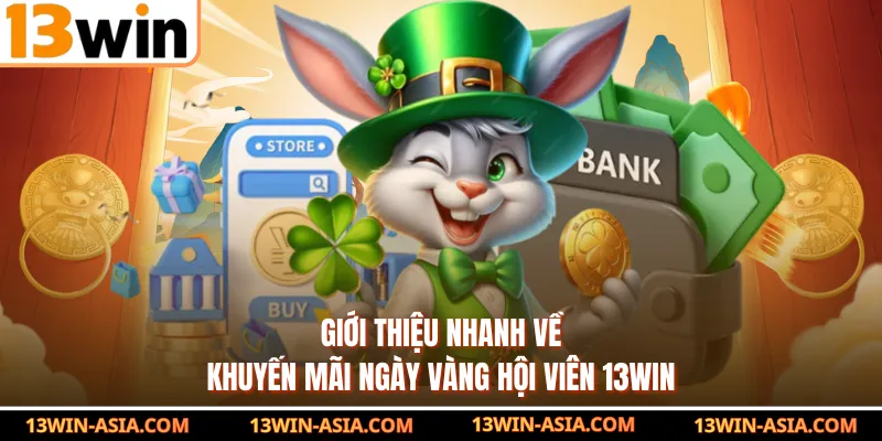 Giới thiệu nhanh về khuyến mãi ngày vàng hội viên 13Win
